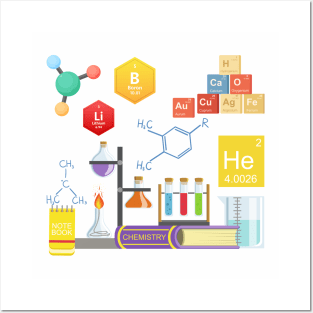 Science Isn't Boring, It's Beaker-iffic! Posters and Art